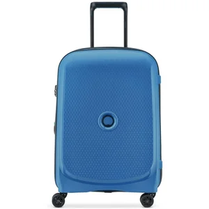 Comparateur de prix : Valise Cabine Trolley Slim Delsey Belmont Plus 55 cm 33 L Bleu zinc