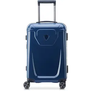 Delsey Valise cabine PEUGEOT VOYAGES - S (55cm) Bleu marine pas cher