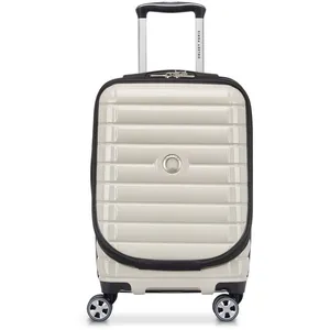 Valise cabine rigide - DELSEY PARIS - Shadow 5.0 - 55x35x25 cm - 36 L - Ivoire pas cher