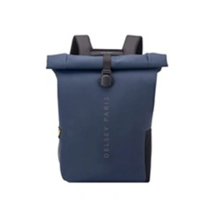 Comparateur de prix : Delsey Turenne Soft Rolltop - Sacoche bandoulière Bleu Nuit 46 cm