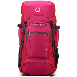 Comparateur de prix : Sac à dos Delsey Paris Nomade 45L rose rouge.