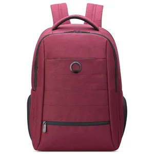 Delsey Paris - Sac à dos 2 compartiments rouge - 44.5x32.5x16.5 cm T.U pas cher