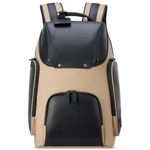 Delsey - Peugeot Voyages Backpack 14" - Sac à dos urbain Beige - 30 L