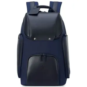 Delsey - Peugeot Voyages Backpack 14" - Sac à dos urbain Bleu Marine -...