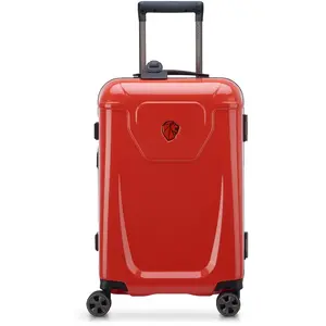 Delsey Valise cabine PEUGEOT VOYAGES - S (55cm) Rouge pas cher