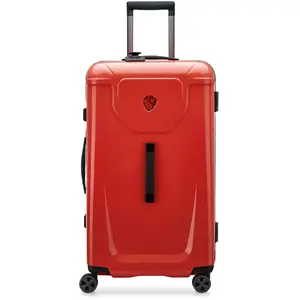 Delsey Valise soute PEUGEOT VOYAGES - L (73cm) Rouge pas cher