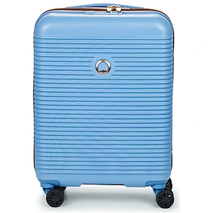 Delsey Freestyle Cabine Slim - Valise à roulettes Bleu Ciel S - 55 cm pas cher