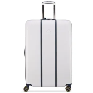 Delsey - Cadence Soute Extensible - Valise à roulettes Ivoire / Marine... pas cher