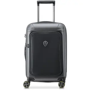 Delsey Valise cabine PEUGEOT VOYAGES - S Business (55cm) Anthracite pas cher