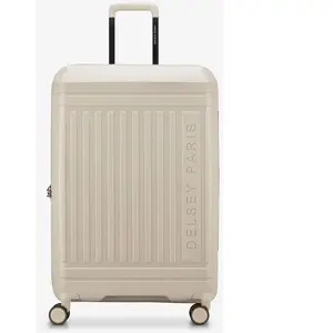 Delsey - Lutece Soute - Valise à roulettes Beige - L - 76 cm pas cher