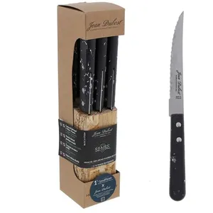 Comparateur de prix : Coffret de 6 couteaux à steak Jean Dubost CS326810SE2297