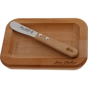 Beurrier et tartineur hêtre Tradition Jean DUBOST  Bois / Métal pas cher