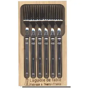 Comparateur de prix : LAGUIOLE Coffret de 6 fourchettes en inox