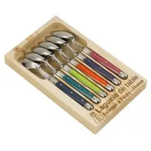 Coffret 6 cuilleres cafe laguiole pas cher