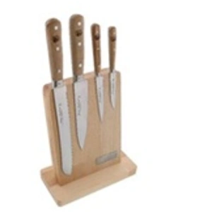 Comparateur de prix : Bloc de 4 couteaux bois Jean Dubost C0004220PEF036