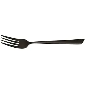 Pradel Fourchette De Table Monobloc Delta Black Inox (Lot De 6) pas cher