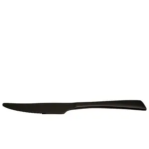 Jean Dubost Couteau De Table Monobloc Delta Black Inox (Lot De 6)
