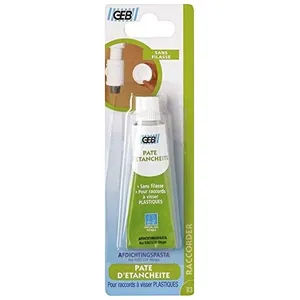 Comparateur de prix : Geb Pâte d?étanchéité mono composante pour raccord plastique Geb - Tube 20 ml