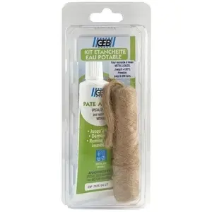 Comparateur de prix : EMSA Kit etanch eau potable+filasse pat joint 50ML+FILAS20G GEB 103903