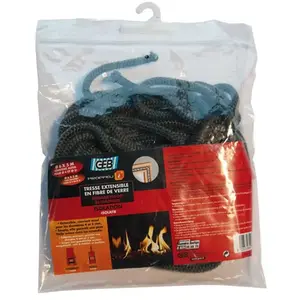 Comparateur de prix : Tresse ronde extensible fibre de verre Ø4/5/6mm 5M - 832390 - GEB
