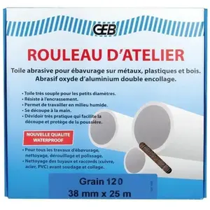 Comparateur de prix : GEB Rouleau atelier waterproof - 38 mm x 25 m