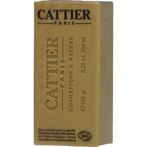Comparateur de prix : CATTIER Savon pain doux végétal argile jaune miel lavande bio 150g