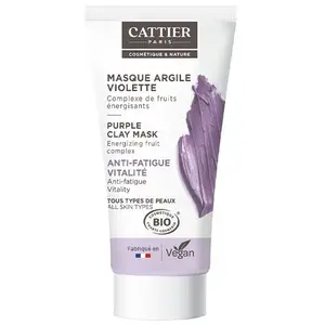 Comparateur de prix : Cattier Mini Masque - Argile Violette - Tous Types de Peaux - 30ml