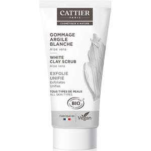 Comparateur de prix : Cattier Mini Gommage - Argile Blanche Bio - Tous Types de Peaux - 30ml