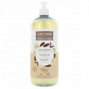 Comparateur de prix : Cattier - Gel douche sans sulfate Parfum Vanille - Tonka 1L