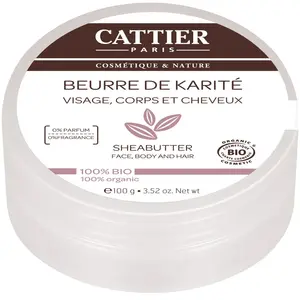 Cattier - Beurre de Karité visage, corps et cheveux 100 g - Cattier pas cher
