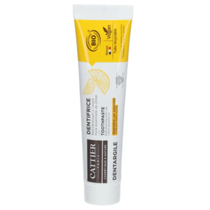 Comparateur de prix : Cattier Dentifrice Dentargile Citron 75ml