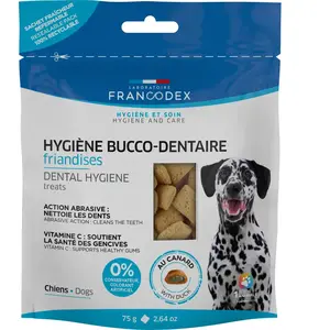 Comparateur de prix : Francodex Francodex - Friandises Hygiène Bucco-Dentaire Pour Chien - 70g