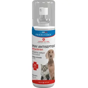 Comparateur de prix : Soin   Francodex Spray antiseptique anti bactérien   100 ml