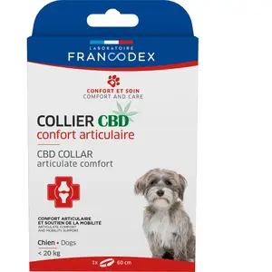 Soin Chien   Francodex Collier CBD - Chiens < 20 kg pas cher