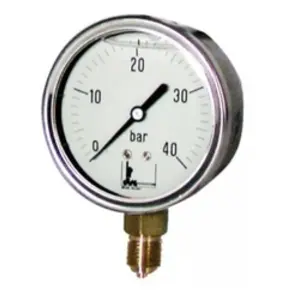 EXPERTBYNET DIFF - Manomètre inox, glycérine Ø 63mm, 0/40bar - DIFFVendu pardarty