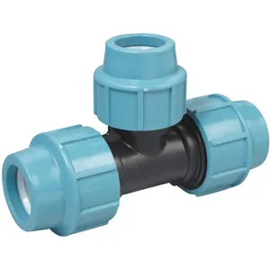 Raccord Compression Jardibric PN16 en Polypropylène Té Réduction Ø20/2... pas cher