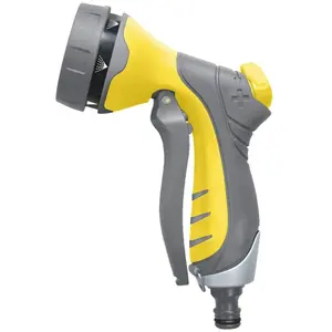Comparateur de prix : Jardibric - Pistolet d'Arrosage Multi Jets avec Débit Réglable, Filtre...