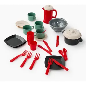 Comparateur de prix : Ecoiffier 100% Chef Sac Dinette Garni