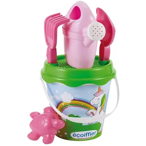 Ecoiffier Summer Seau Garni Décor Licorne 17 Cm pas cher