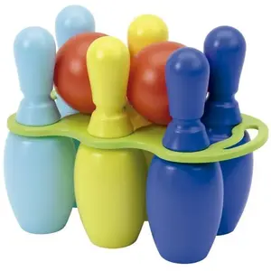 Comparateur de prix : 6 quilles de bowling géantes Ecoiffier, 30 cm