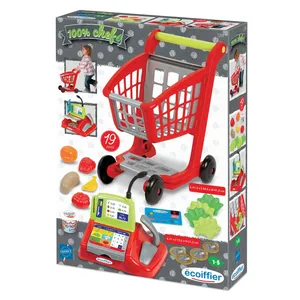 Ecoiffier Chariot + Caisse Enregistreuse. pas cher
