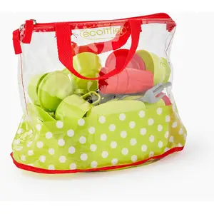 ECOIFFIER 100% CHEF Sac Dinette Bubble Book - 35 accessoires pas cher