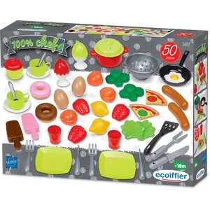 Boîte alimentation 50 pièces Ecoiffier pas cher