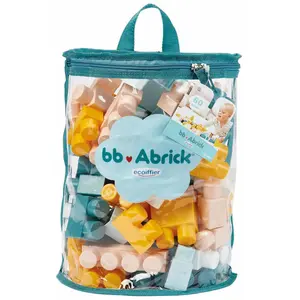 Comparateur de prix : Jeu De Construction Bb Abrick Demi-lune 60 Pièces Ecoiffier - La Boite