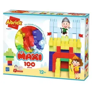 Jeu de construction de 100 pièces Ecoiffier Les Maxi pas cher