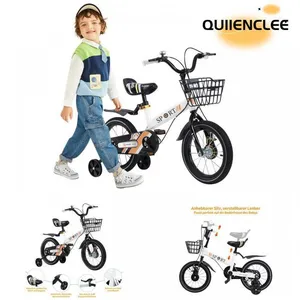 Vélo enfant - roues 14 » - acier carbone - monobarre - avec roue dassi...Vendu parcdiscount