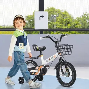 JEOBEST Bicyclette pour Enfant en Acier au Carbone - 16 Pouces - Vélo ...Vendu parcdiscount