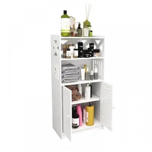 XJING-Armoire de salle de bain - Meuble de rangement - gain de place a...Vendu parcdiscount