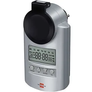Comparateur de prix : Brennenstuhl Programmateur digital hebdomadaire Primera-Line avec clapet et 20 programmes (IP44)