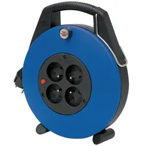 Brennenstuhl Enrouleur ménager 20 m Confort-Line CL-Xl bleu H05VV-F 3G1.0 pas cher